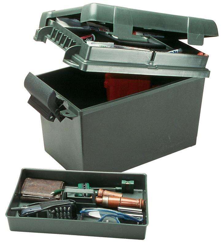 Misc. Accessories MTM Case Gard Ready Series MTM SPORTSMENS PLUS UTILITY DRY BOX O-RING SEALED 15X8.8X13" FOREST GREEN